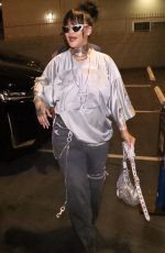 RIHANNA Arrives at Westlake Recording Studios 10/08/2022