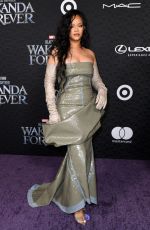 RIHANNA at Black Panther: Wakanda Forever Premiere in Los Angeles 10/26/2022