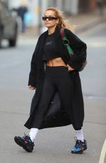 RITA ORA Leaves a Gym in London 10/28/2022