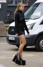 RITA ORA Leaves Set of Her Music Video in London 10/14/2022