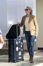 ROBIN WRIGHT Arrives at LAX Airport in Los Angeles 10/05/2022