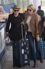 ROBIN WRIGHT Arrives at LAX Airport in Los Angeles 10/05/2022