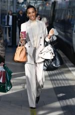 ROCHELLE HUMES Out and About in Manchester 10/13/2022