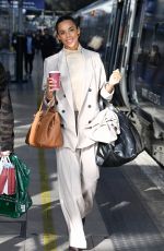 ROCHELLE HUMES Out and About in Manchester 10/13/2022