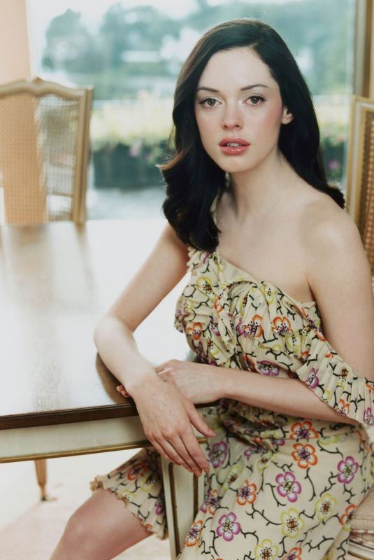 ROSE MCGOWAN at a Photoshoot, April 2001