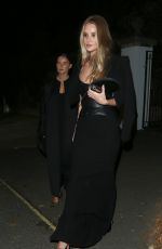 ROSIE HUNTINGTON-WHITELEY Arrives at Private Dinner and Party hosted by Monot in London 10/12/2022