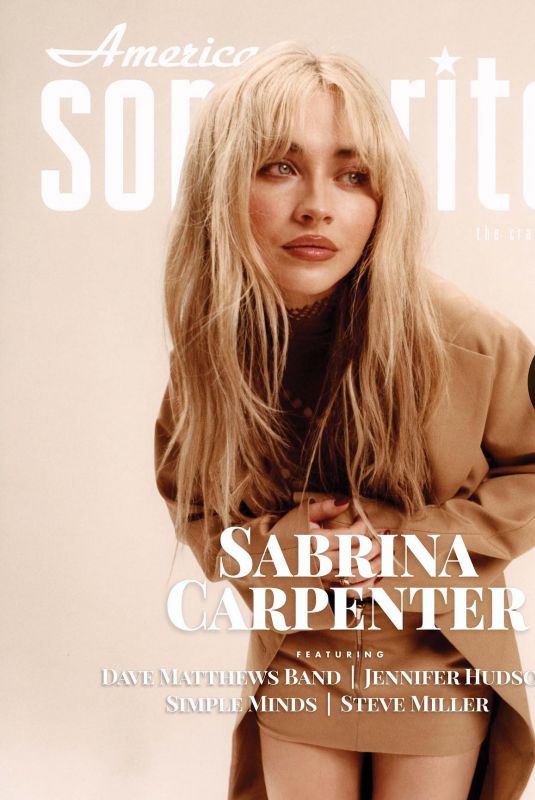 SABRINA CARPENTER on the Cover of American Songwriter, October 2022