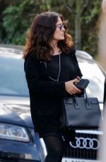 SALMA HAYEK Out Shopping in London 10/24/2022