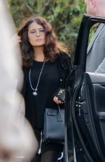 SALMA HAYEK Out Shopping in London 10/24/2022