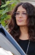 SALMA HAYEK Out Shopping in London 10/24/2022
