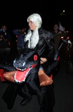 SARA SAMPAIO Arrives at Casamigos Halloween Party in Beverly Hills 10/28/2022