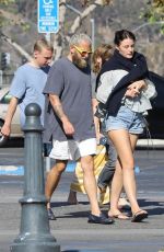 SARAH BRADY Out Shopping with Friends in Malibu 10/02/2022