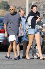 SARAH BRADY Out Shopping with Friends in Malibu 10/02/2022