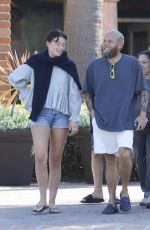 SARAH BRADY Out Shopping with Friends in Malibu 10/02/2022