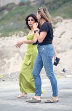 SARAH SHAHI at a Photoshoot on the Beach in Los Angeles 10/05/2022