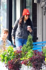 SARAH SILVERMAN Out for Coffee with Friends at Think Coffee in New York 09/30/2022