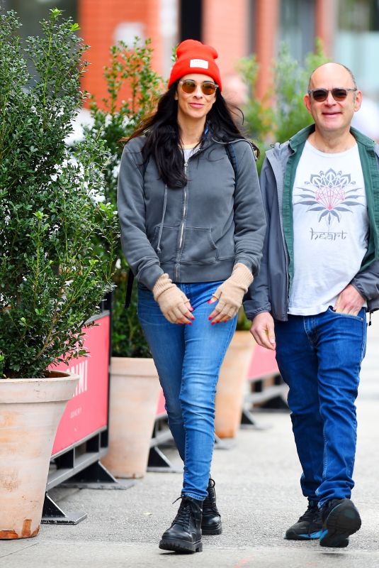 SARAH SILVERMAN Out for Coffee with Friends at Think Coffee in New York 09/30/2022
