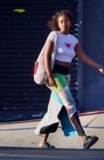 SASHA OBAMA Out and About in Los Angeles 08/21/2022