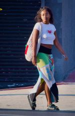 SASHA OBAMA Out and About in Los Angeles 08/21/2022