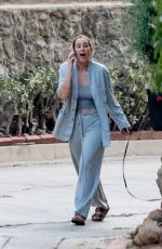 SCOUT WILLIS Out with Her Dog in Los Angeles 10/16/2022