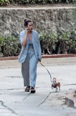 SCOUT WILLIS Out with Her Dog in Los Angeles 10/16/2022