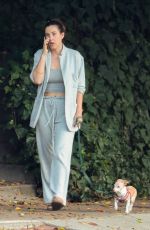 SCOUT WILLIS Out with Her Dog in Los Angeles 10/16/2022