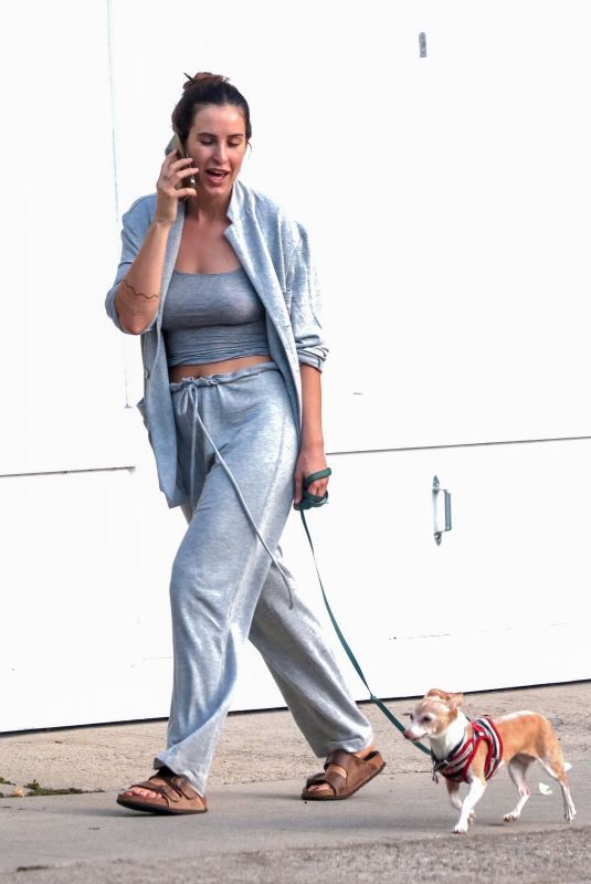 SCOUT WILLIS Out with Her Dog in Los Angeles 10/16/2022