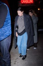 SELENA GOMEZ Leaves Carbone in New York 10/19/2022