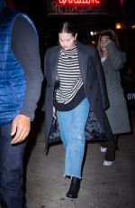 SELENA GOMEZ Leaves Carbone in New York 10/19/2022