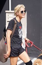 SELMA BLAIR Arrives at DWTS Studios in Los Angeles 10/04/2022