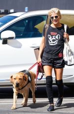 SELMA BLAIR Arrives at DWTS Studios in Los Angeles 10/04/2022
