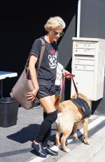 SELMA BLAIR Arrives at DWTS Studios in Los Angeles 10/04/2022