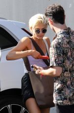SELMA BLAIR Leaves DWTS Studio in Los Angeles 10/04/2022