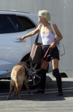 SELMA BLAIR Leaves DWTS Studio in Los Angeles 10/04/2022