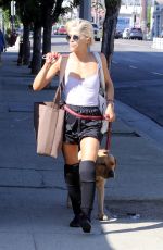 SELMA BLAIR Leaves DWTS Studio in Los Angeles 10/04/2022