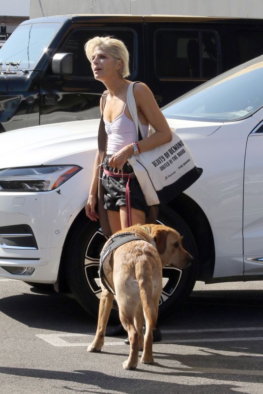 SELMA BLAIR Leaves DWTS Studio in Los Angeles 10/04/2022