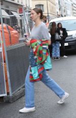 SHAILENE WOODLEY Leaves Her Hotel in Paris 10/02/2022
