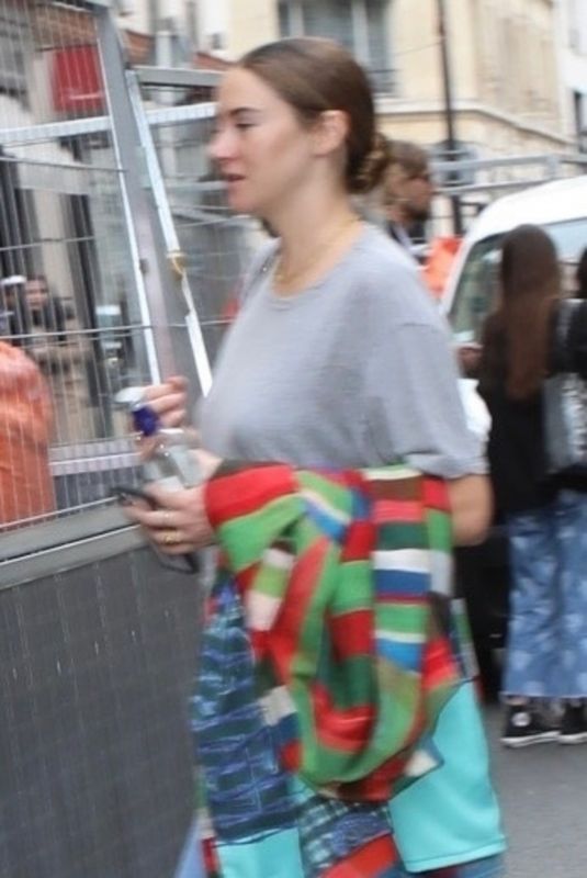 SHAILENE WOODLEY Leaves Her Hotel in Paris 10/02/2022