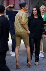 SHANINA SHAIK Arrives a Lacoste Event in West Hollywood 10/06/2022