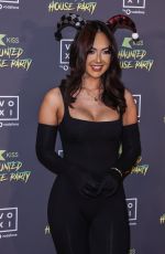 SHARON GAFFKA at VOXI Presents KISS Haunted House Party in London 10/28/2022