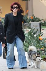 SHARON OSBOURNE Out and About in Beverly Hills 10/06/2022
