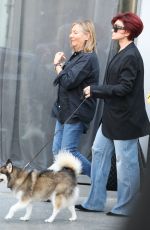 SHARON OSBOURNE Out and About in Beverly Hills 10/06/2022
