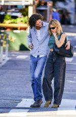 SIENNA MILLER and Oli Green Out in New York 10/06/2022