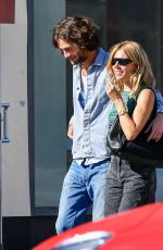 SIENNA MILLER and Oli Green Out in New York 10/06/2022