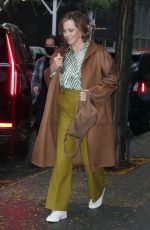 SIGOURNEY WEAVER Arrives at The View in New York 10/25/2022