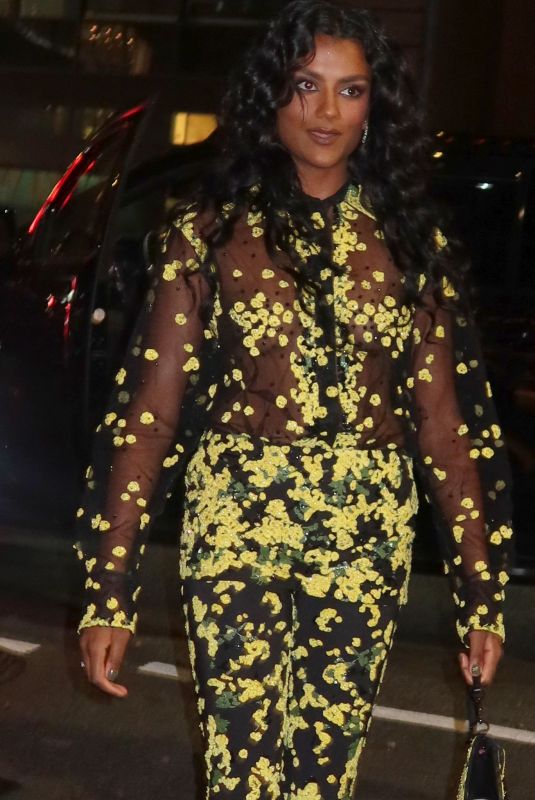 SIMONE ASHLEY Arrives at Time 100 Next Gala in New York 10/25/2022