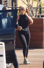 SOFIA RICHIE Leaves Nobu in Malibu 10/07/2022