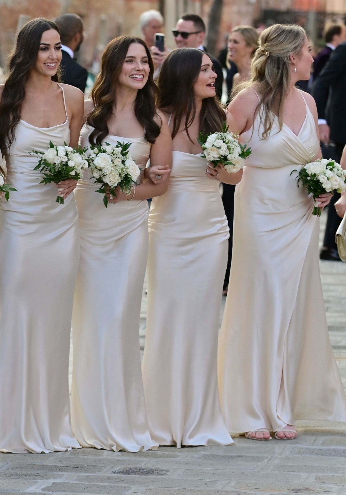SOPHIA BUSH at a Friend’s Wedding in Italy 10/04/2022.
