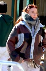 SOPHIE TURNER and Joe Jonas Out for Lunch at Cafe Select in New York 10/20/2022