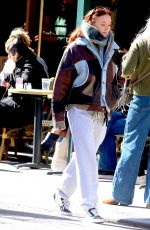 SOPHIE TURNER and Joe Jonas Out for Lunch at Cafe Select in New York 10/20/2022